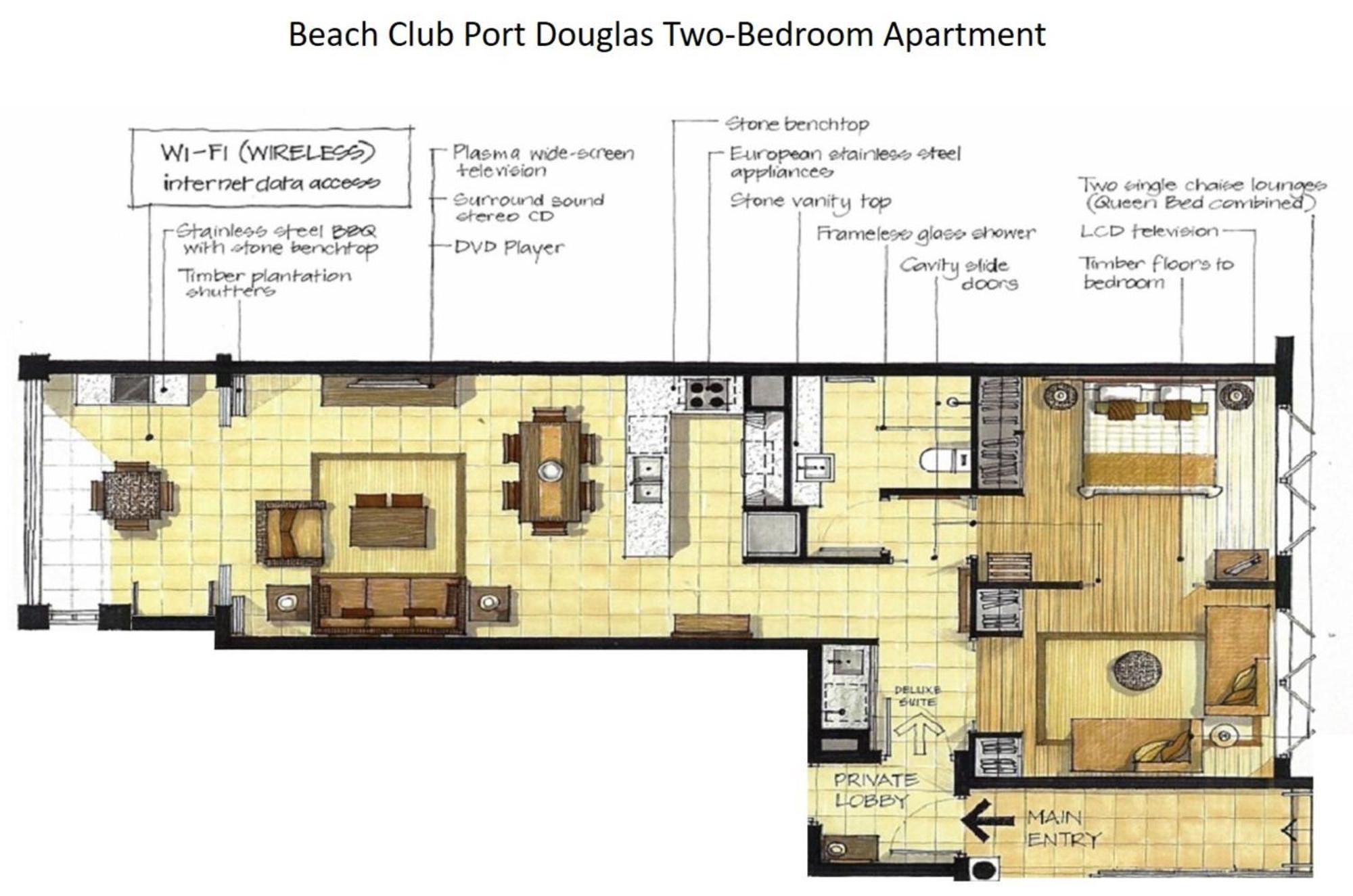 Beach Club Port Douglas Luxury Apartments Pokój zdjęcie