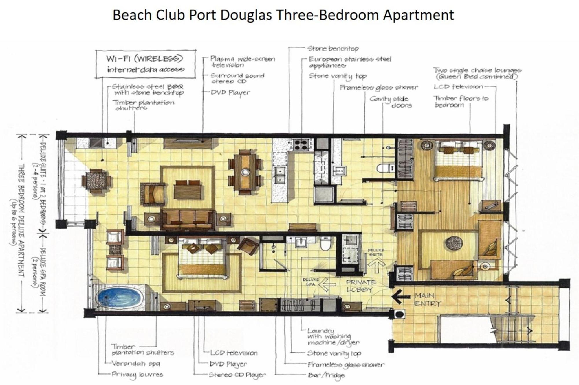Beach Club Port Douglas Luxury Apartments Pokój zdjęcie
